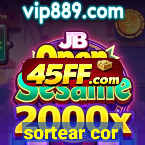 sortear cor